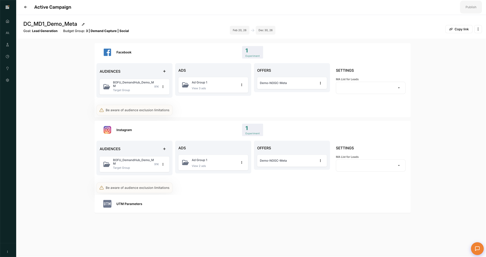 ServiceNow Q1 Revenue Multichannel — Draft Campaign