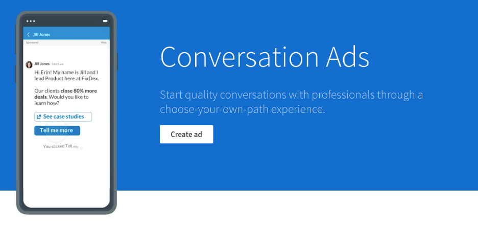 LinkedIn Conversation Ads