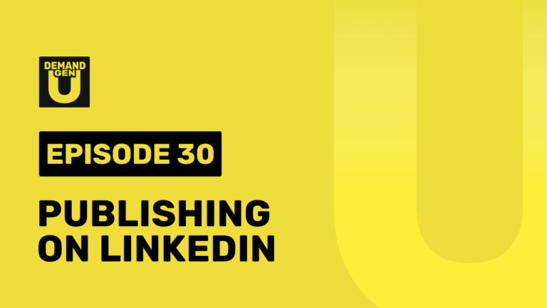 Using LinkedIn as a Publishing Platform (w/ Devin Reed)