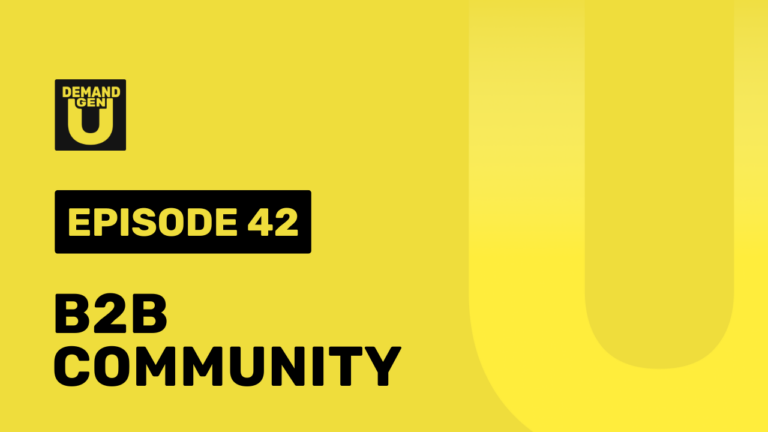 Building a Successful B2B Community