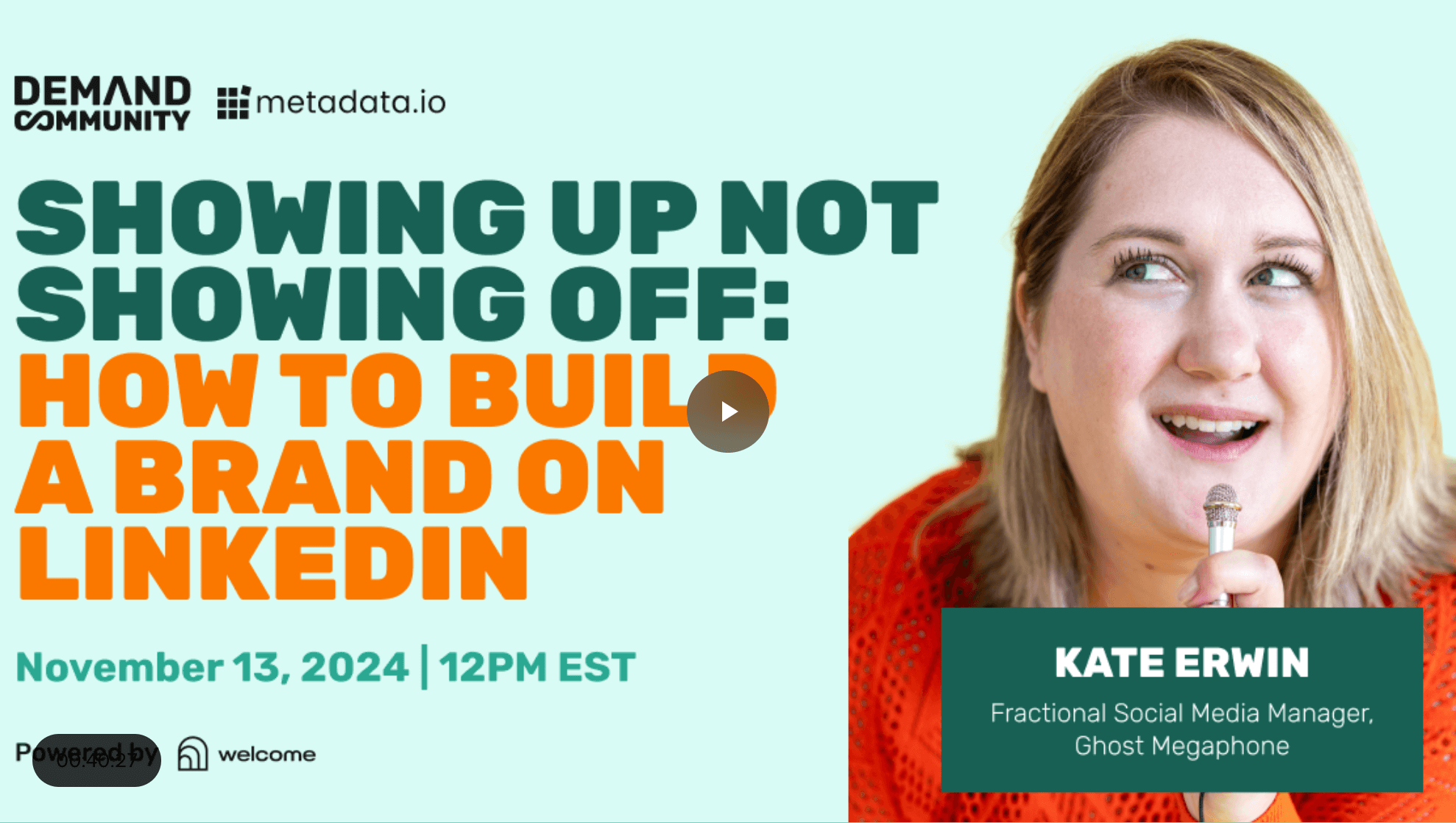 Building Your Brand on LinkedIn — video still