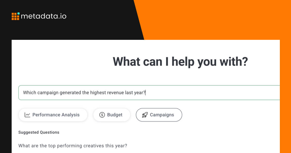 Meet Metadata Analyst Agent: Your AI-Powered Data Sidekick
