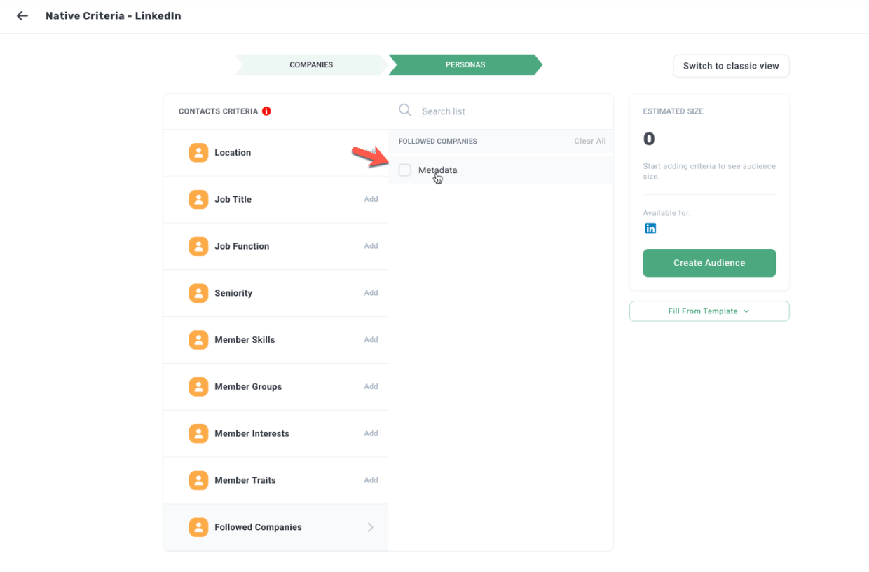 AUDIENCE - Company Followers On LinkedIn