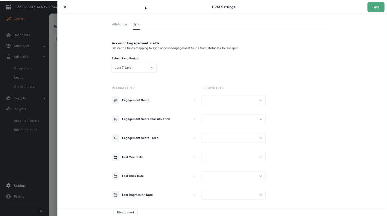 HubSpot CRM Integration