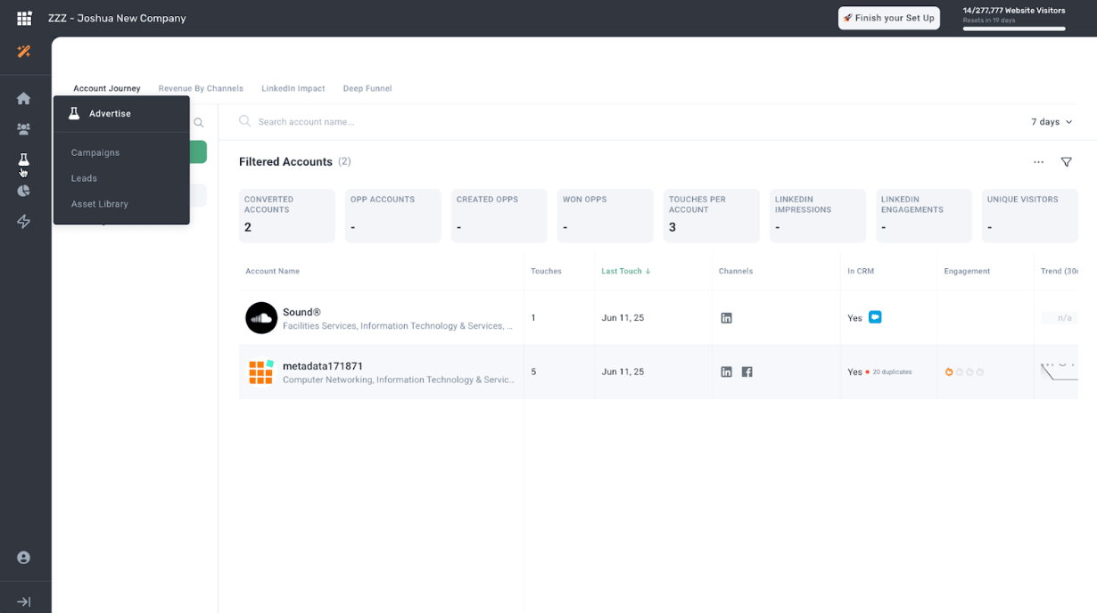 Metadata New Navigation
