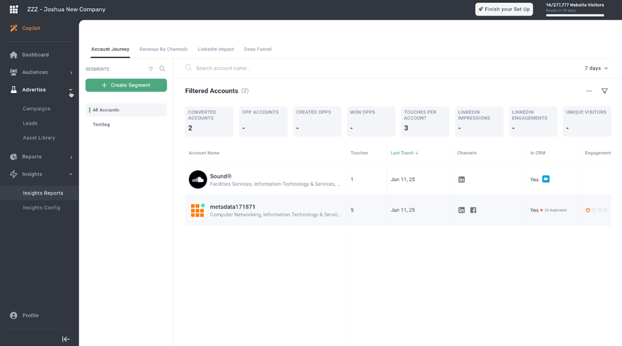 Metadata New Navigation