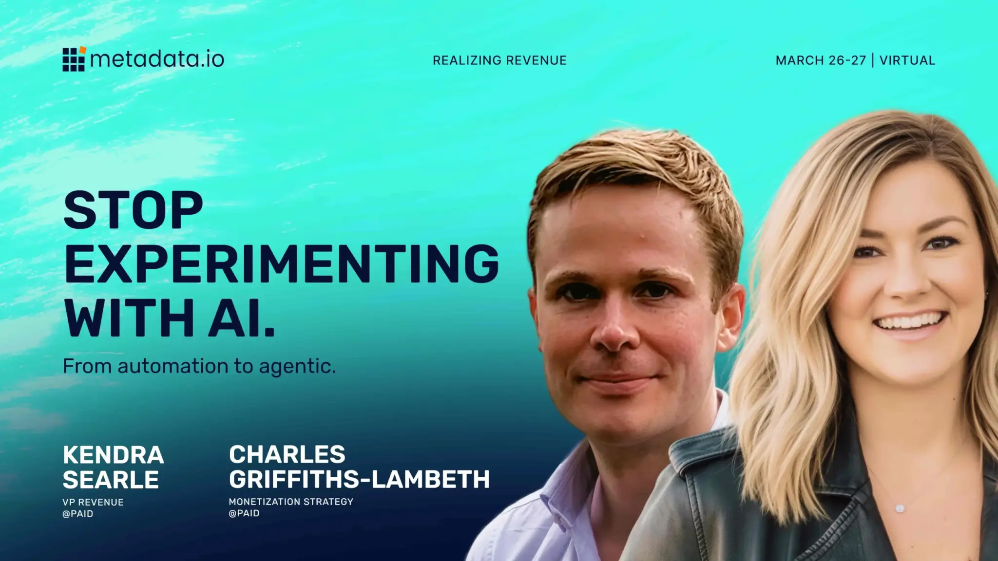 Kendra & Charles – Stop Experimenting With AI. Start Making Money With Agents