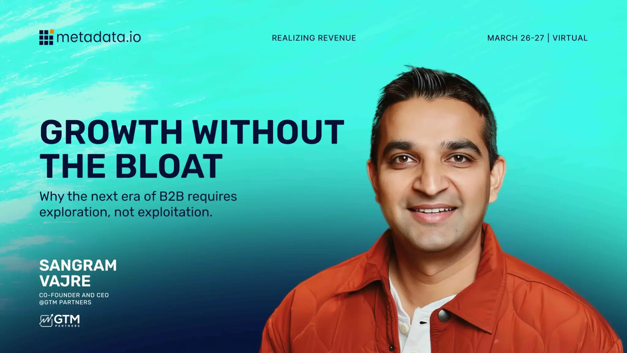 Sangram Vajre – Growth without Bloat